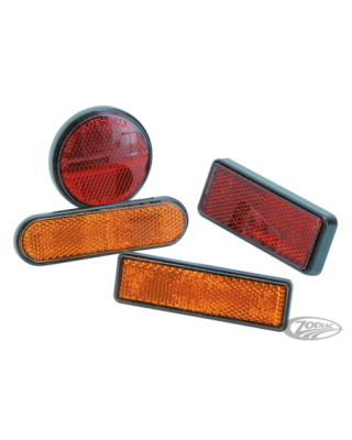 E-approved adhesive reflectors