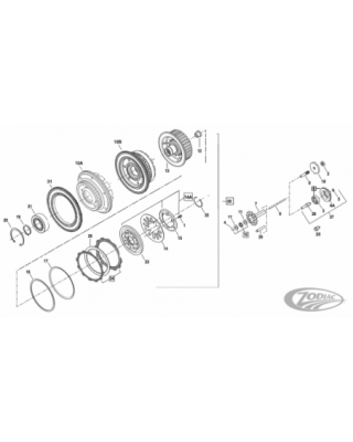 Parts for standard clutch...