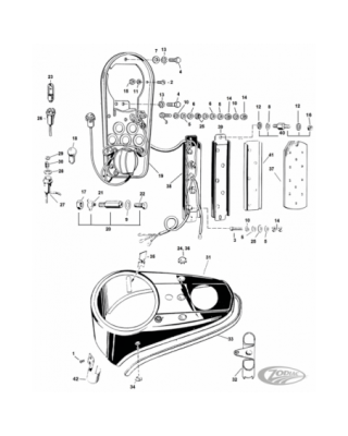 Instrument panel 1962-1967