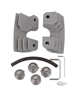 Finned head bolt bridges