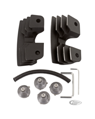 Finned head bolt bridges