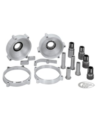 Extended sprocket shafts &...