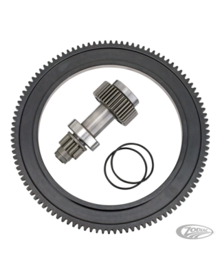 Starter clutch pinion and...