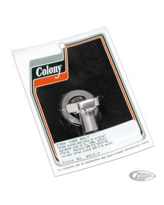 Fork tube cap bolts for...