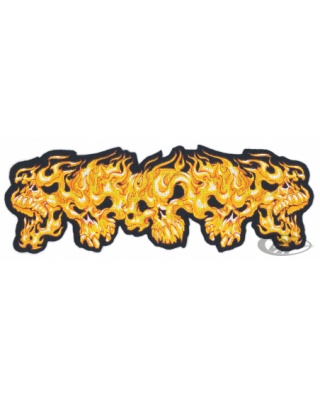 Lethal threat embroidered...