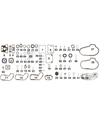 Gaskets, o-rings and seals...
