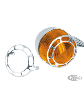 Slotted chrome trim rings