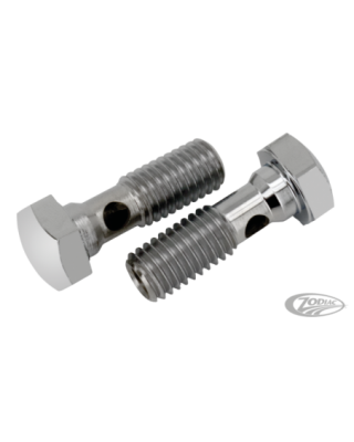 Chrome breather bolts