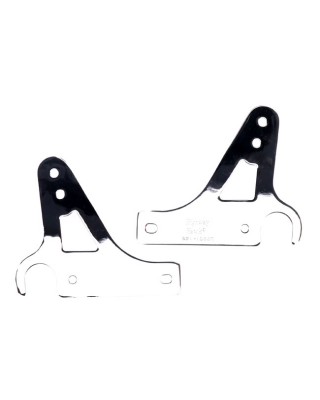 Highway Hawk, brackets for Wide sissybar. Chrome