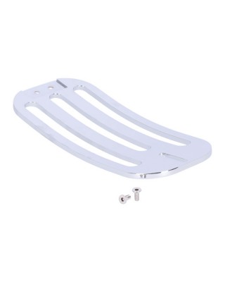 Highway Hawk, solo rack Billet. Chrome