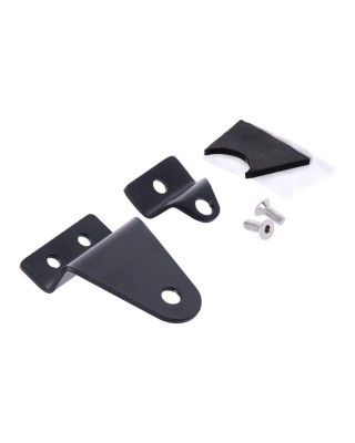 Highway Hawk, solo rack Billet. Chrome