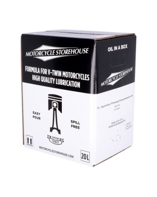 MCS, XL Sportster primary/transmission oil. 20 liter box 71-22 XL 83-84(NU)XR1000 08-12(NU)XR1200