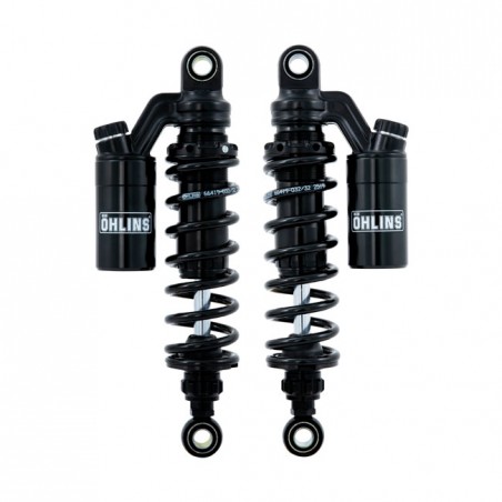 Öhlins, STX36 Blackline rear shock absorber set. 336mm 16-18 XL1200CX Roadster (XL2) 16-18 XL1200 Iron (XL2) 07-12 XL 1200 N N
