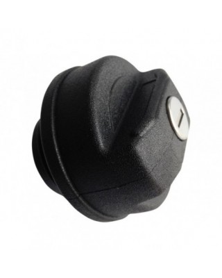 Lockable V-Rod Gas Cap Black
