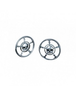Zombie Speaker Grills Chrome