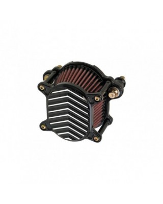 Omega V-Fin Air Cleaner Black