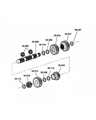 THRUST WASHER(5SPD.TRANS)