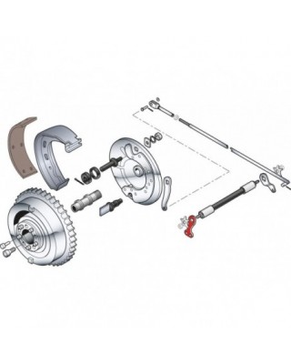 BRAKE SHAFT LEVER RIGHT