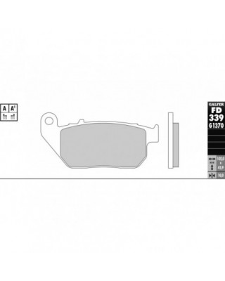 Sintered G1370/G1371 Brake Pad