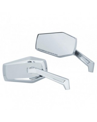 Hex Mirrors Chrome