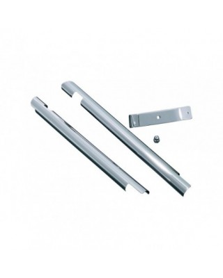 Down Tube Cover Chrome