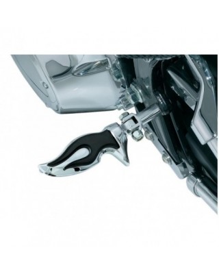 Flamin Foot Pegs Chrome