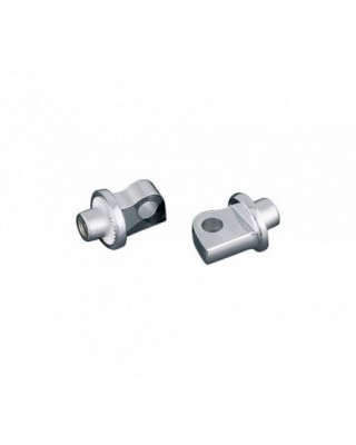 Splined Peg Adapters Chrome