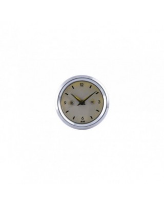 CLOCK BASIC CHR / WHT /...