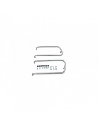 Saddlebag Trim Rail Kit Chrome