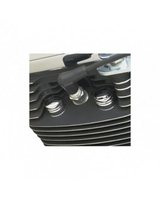Slotted Head Bolt Cover Chrome