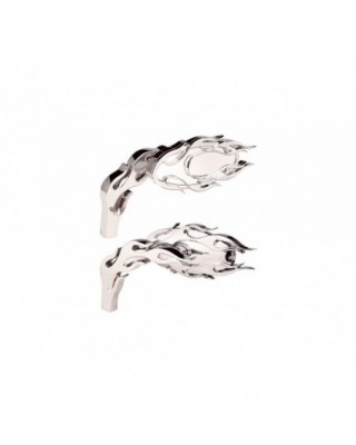 Flamed Micro Mirror Chrome