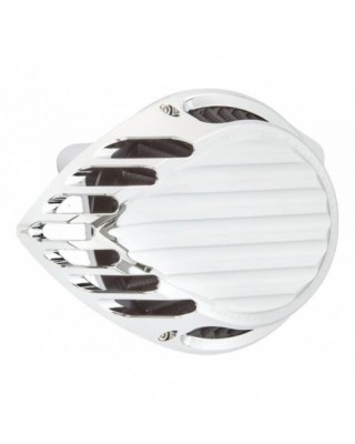 Finned Air Cleaner Chrome