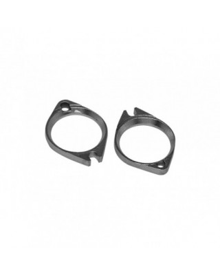 Manifold Flange Kit Chrome