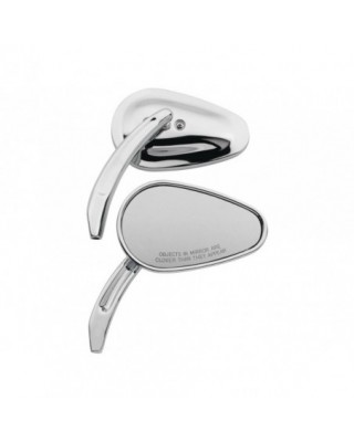 Tapered Billet Mirror Chrome