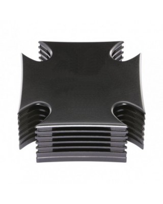 Iron Cross Air Cleaner Black