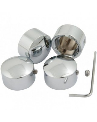 Plain Head Bolt Cover Chrome