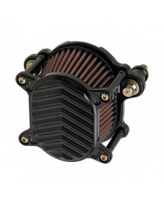 Omega V-Fin Air Cleaner Black
