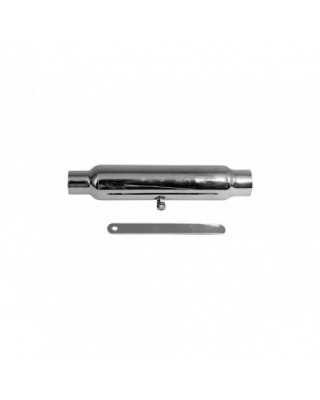 Shorty Slip-On Muffler Chrome
