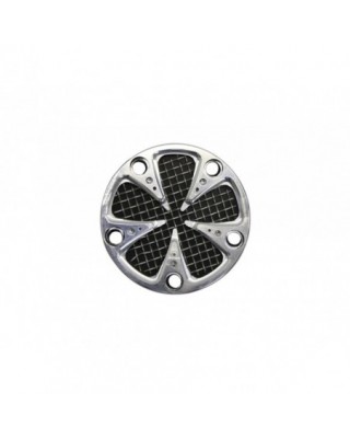 Mesh Point Cover Chrome