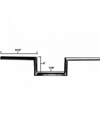 60s Wide Style 4 Handlebar