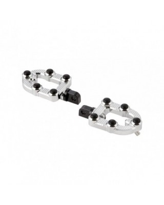 MX Footpegs Chrome