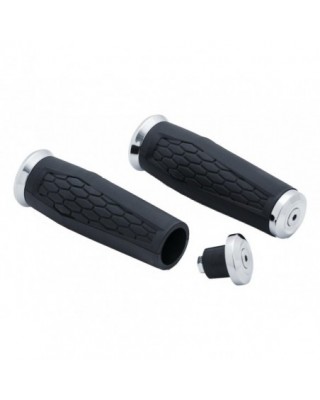 Hex Grips Chrome 7/8" Cable...