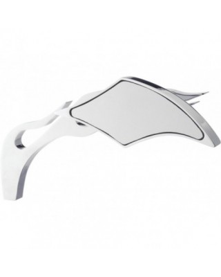 Diamond Flame Mirror Chrome