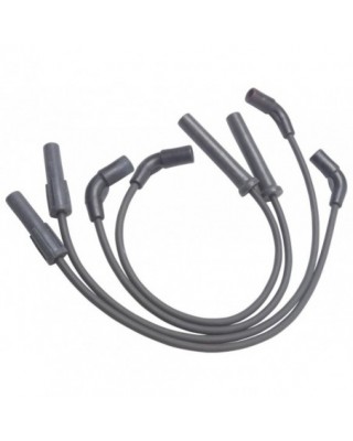 Silicone Spark Plug Wire Black