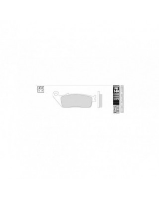 Sintered G1370/G1371 Brake Pad