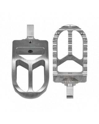 MX V2 Foot Pegs Silver...