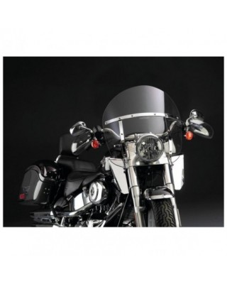 Chopped Windshield Light Smoke