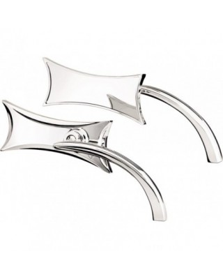 Four Point Micro Mirror Chrome