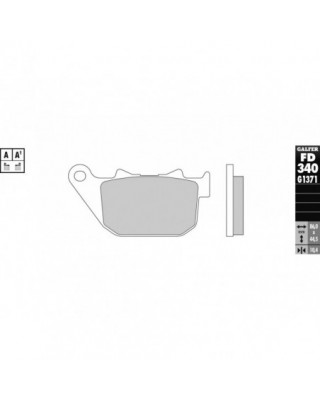 Sintered G1370/G1371 Brake Pad