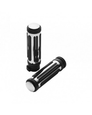 Ribbed Rubber Grips Black...